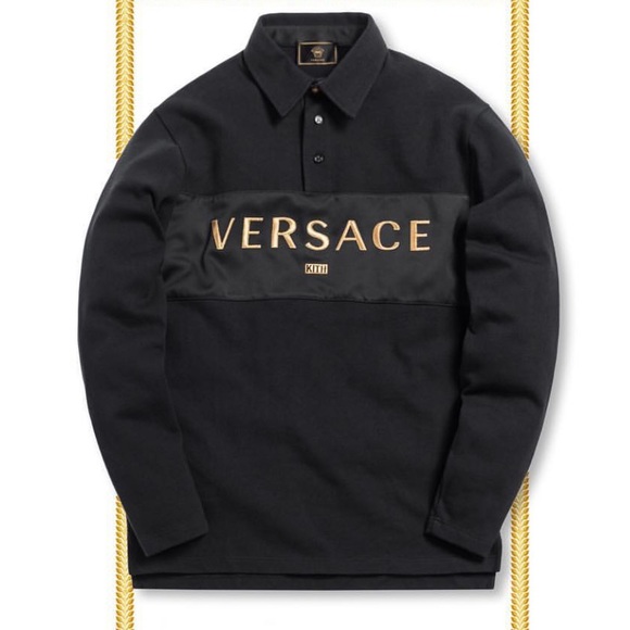 🔥Sold🔥 Kith x Versace Rugby Shirt - Picture 1 of 6